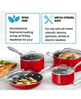 Granitestone 20-Piece Ultra-Durable Non-Stick Diamond Infused Cookware and Bakeware Set
