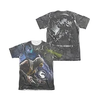 Mortal Kombat X Men's Three Of A Kind (Front/Back Print) Adult Poly/Cotton Short Sleeve Tee / T-Shirt