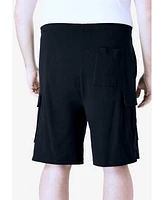 KingSize Big & Tall Lightweight Jersey Cargo Shorts, 3-Pack