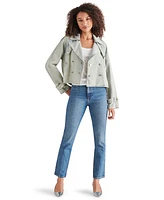 Steve Madden Women's Sirus Double-Breasted Jacket
