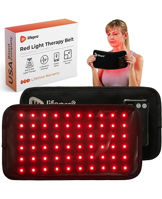 LifePro Red Light Therapy Belt – Near Infrared & Red Light for Pain Relief, Muscle Soreness, Inflammation, and Joint Therapy