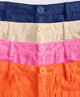 Epic Threads Little & Big Girls Twill Patch-Pocket Wide-Leg Pants