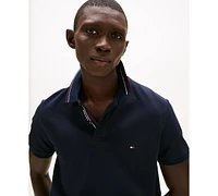 Tommy Hilfiger Men's Big & Tall Placket Interest Classic-Fit Polo Shirt