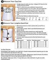 Dominique Juliette Satin Corset Strapless Longline 8950