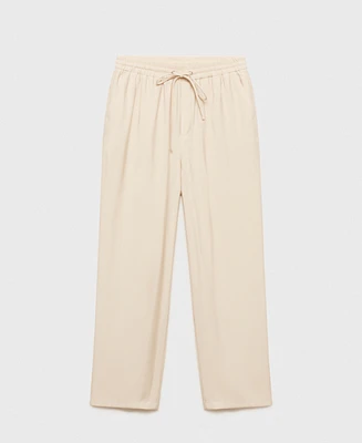 Mango Women's Straight Suit Pants