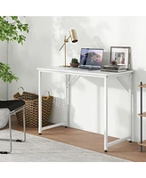 Gouun L Shaped Computer Desk and Writing Workstation for Home and Office