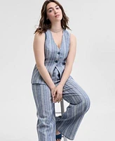 Now This Womens Vest Pants Exclusively At Macys