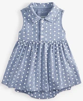 First Impressions Baby Girls Heart-Print Skirted Sunsuit, Exclusively at Macy's