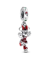 Pandora Minnie Mouse Ice Skating Dangle Charm