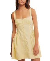 Free People Women's Astrid Oxford Mini Dress