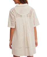 Free People Women's Remino Eyelet Mini Dress