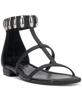 Jessica Simpson Women's Elusta Studded Gladiator Sandals