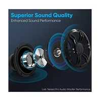 Pyle 6.5" Single Voice Coil Car Subwoofer, 150 Watts, 4-Ohm