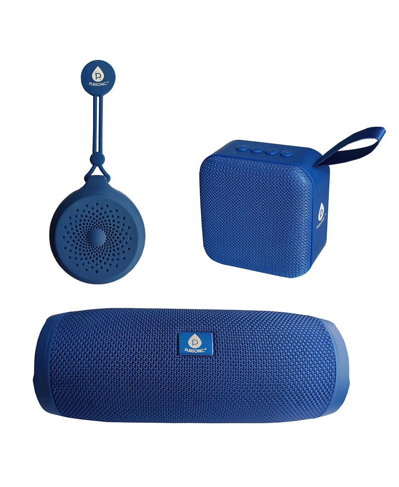 Pursonic Peak Sound Trio – Ultimate Wireless Speaker Collection