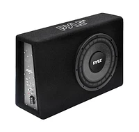 Pyle Active Slim Bass Subwoofer Box System, 12'' Vented Enclosure, 600W Max