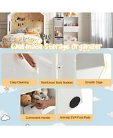 Gouun Kids Toy Storage Cabinet with Shelves