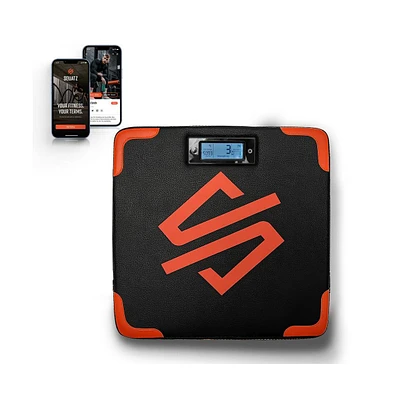 Squatz Portable Boxing Mat With Digital Counter, Punch Strength Training