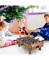 Kuyotq 27 Inch Foosball Table Mini Tabletop Soccer Game