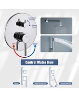 Casainc PureEssence Pressure-Balanced (Temperature And Volume) All-In-One Kit with Rough in-Valve