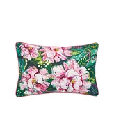 C&F Home 14" x 22" Peony Spring Printed and Embellished Throw Pillow