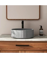 Casainc Circular Vessel Bathroom Sink
