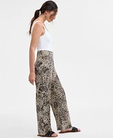 Jm Collection Women's Printed Pull-On Pants, Exclusively at Macy's