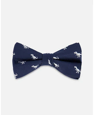 Deux par Boy Bow Tie Navy Blue And Dino - Toddler|Child