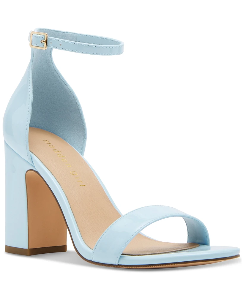 Madden Girl Sasha Two-Piece Block-Heel Dress Sandals