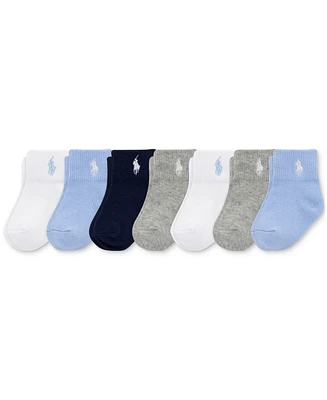 Polo Ralph Lauren Baby Boys Polo Baby Essential Socks, Pack of 7