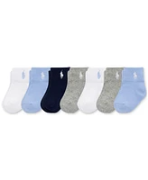 Polo Ralph Lauren Baby Boys Polo Baby Essential Socks, Pack of 7