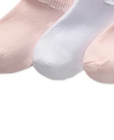 Polo Ralph Lauren Baby Girls Scallop Turn-Cuff Socks, 3 Pack