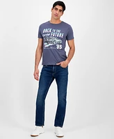 Tai Apparel Men's Back To The Future Relaxed-Fit Graphic T-Shirt