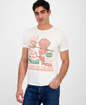 Tai Apparel Men's Hot Stuff Relaxed-Fit Graphic T-Shirt