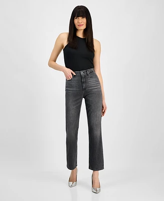 Guess Women's 80s Straight Leg Jeans