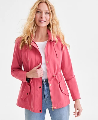 Style & Co Women's Hooded Anorak