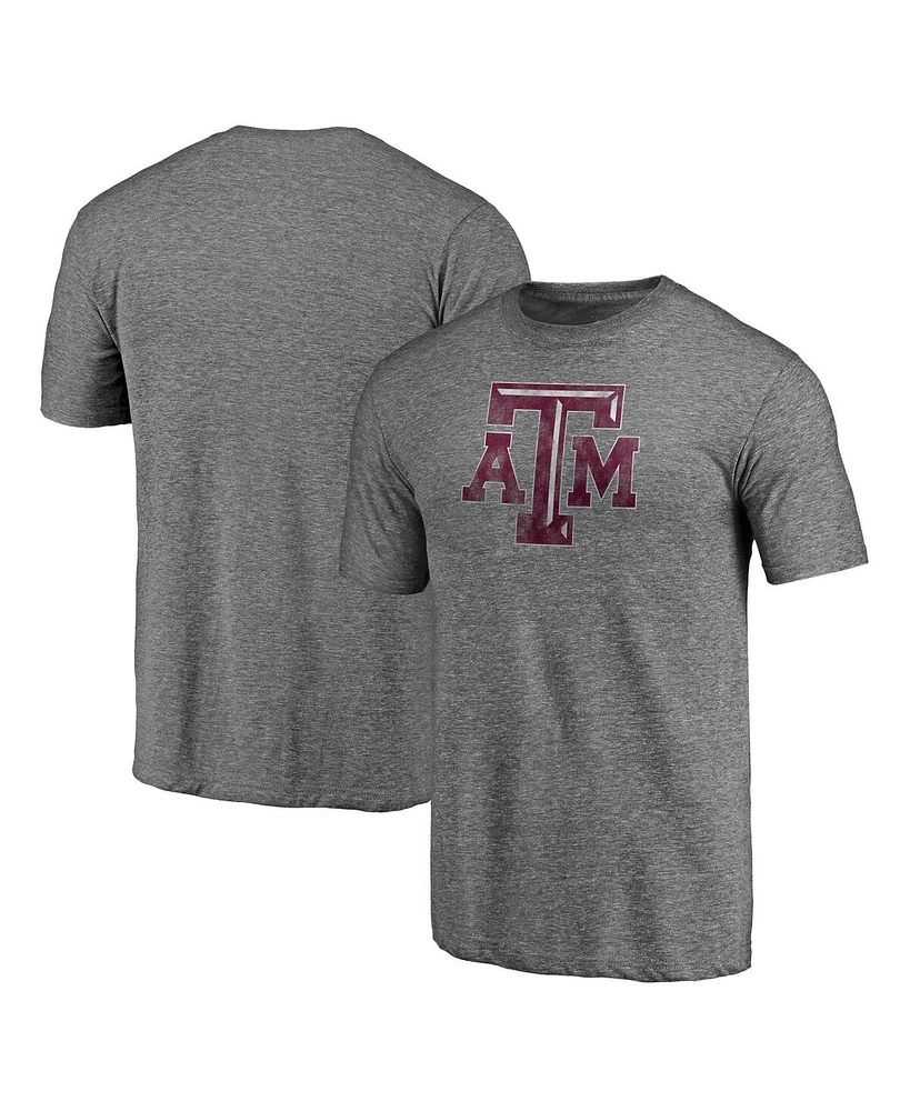 Fanatics Men's Gray Texas A&M Aggies Classical Primary Logo Tri-Blend T-Shirt