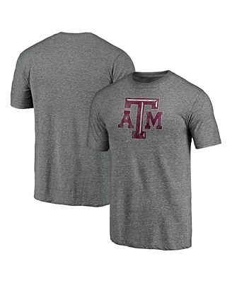 Fanatics Men's Gray Texas A&M Aggies Classical Primary Logo Tri-Blend T-Shirt