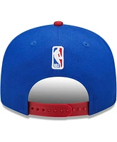 New Era Men's Blue/Red Denver Nuggets Jersey Hook Statement Edition 9FIFTY Snapback Hat