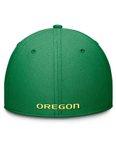 Nike Men's Green Oregon Ducks 2024 On-Field Swoosh Flex Hat