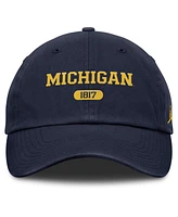 Jordan Men's Navy Michigan Wolverines Club Adjustable Hat