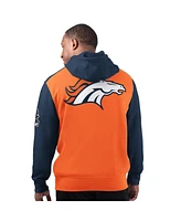 Starter Men's Orange Denver Broncos Extreme Pullover Hoodie