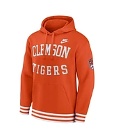 Nike Men's Orange Clemson Tigers Legacy Retro Pullover Hoodie