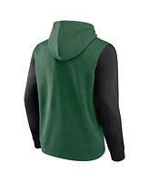 Fanatics Men's Green/Black New York Jets Outline Pullover Hoodie