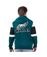 Starter Men's Midnight Green Philadelphia Eagles Extreme Full-Zip Hoodie