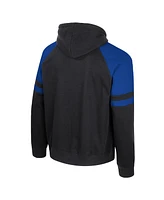 Colosseum Men's Black Duke Blue Devils Todd Raglan Pullover Hoodie