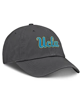 Top of the World Men's Heather Charcoal Ucla Bruins Team Logo Washed Adjustable Hat