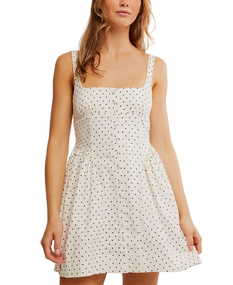 Free People Women's Polka Dot Astrid Mini Dress