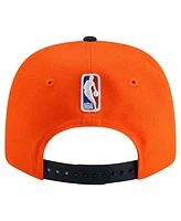 New Era Men's Navy New York Knicks Statement Edition Jersey Hook 9SEVENTY Stretch-Snap Hat