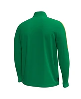 Under Armour Men's Kelly Green Notre Dame Fighting Irish Playoff Performance Quarter-Zip Jacket