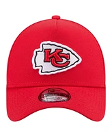 New Era Men's Red Kansas City Chiefs A-Frame 9FORTY Adjustable Hat